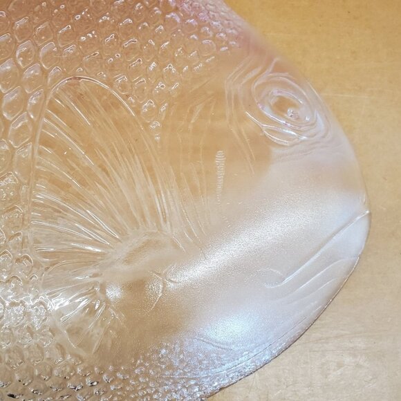 Arcoroc France Poisson Clear  Fish Serving Platter - Picture 9 of 10